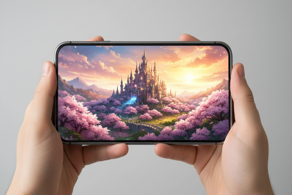 Un jeu immersif sur smartphone