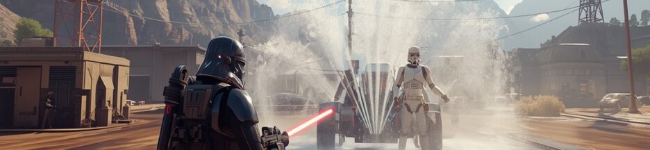 jet d’un jeu comme le DLC de PowerWash Simulator 2