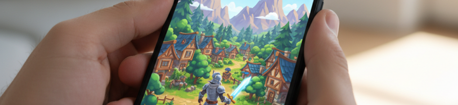 Un jeu de fantasy sur mobile