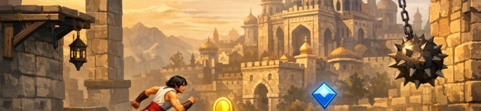 Gameplay d’un jeu mobile comme Prince of Persia Escape 2