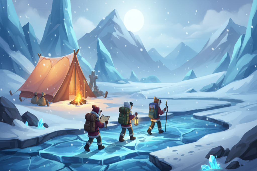 Gameplay d’un jeu similaire à Wildfrost