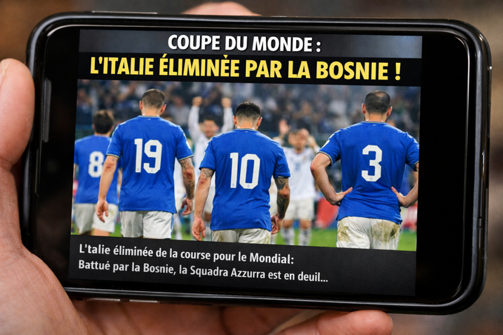 News sur les barrages pour la Coupe du Monde
