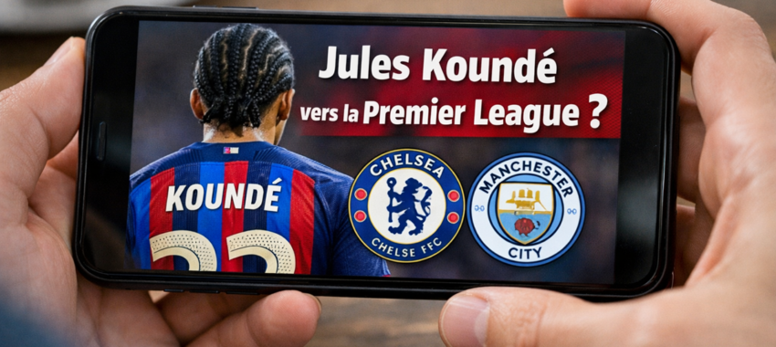 Jules Koundé vers la Premier League ? News sur téléphone mobile