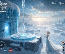 La Reine des Neiges : Tir Glacé, jeu mobile de tir sur smartphone