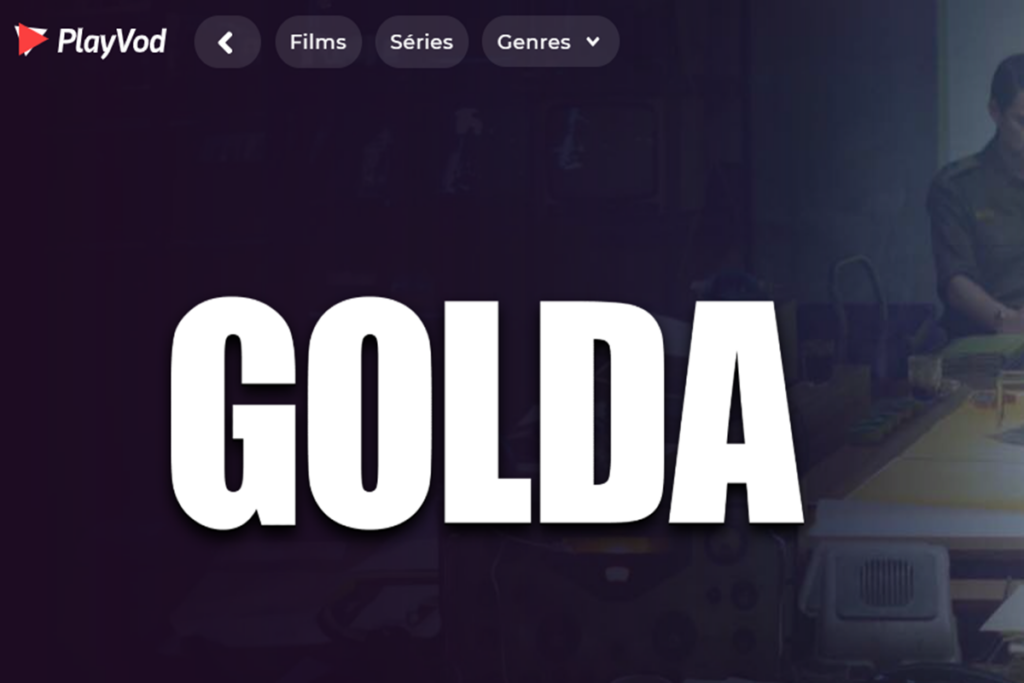 Le biopic Golda sur PlayVOD