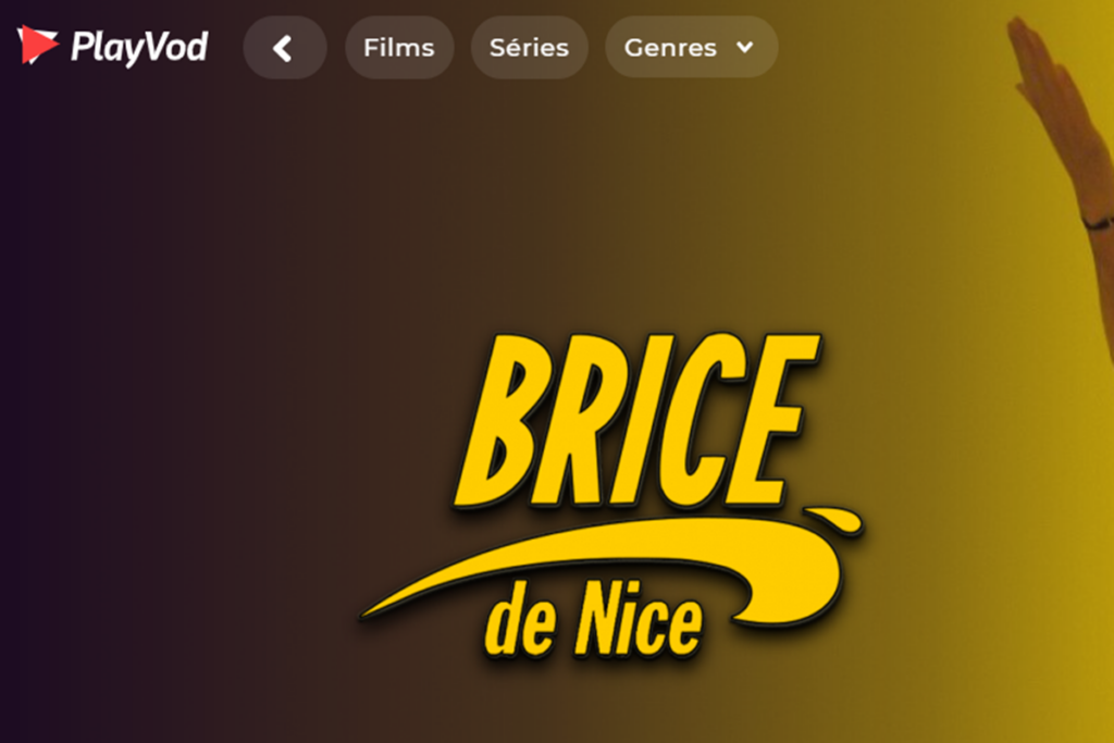 Le film Brice de Nice sur PlayVOD
