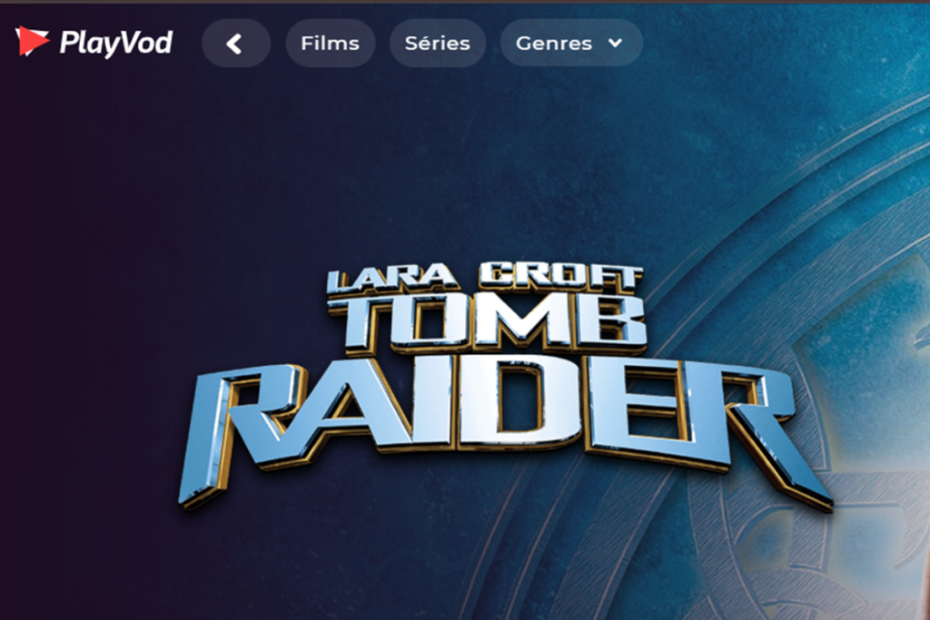 Le film Lara Croft : Tomb Raider sur PlayVOD