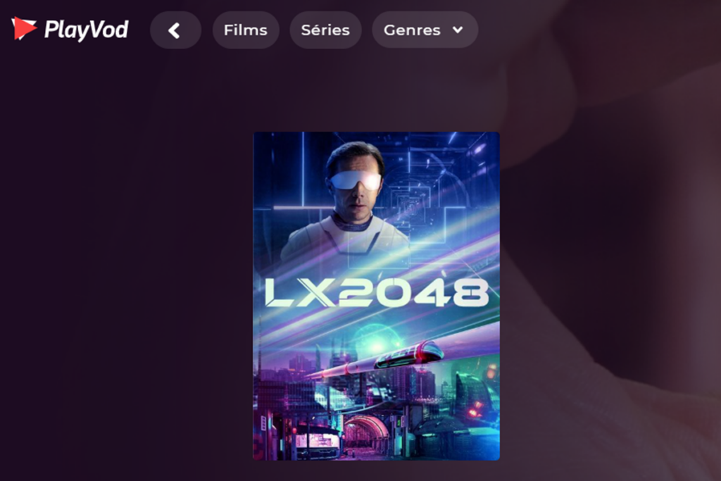 Le film LX 2048 sur PlayVOD