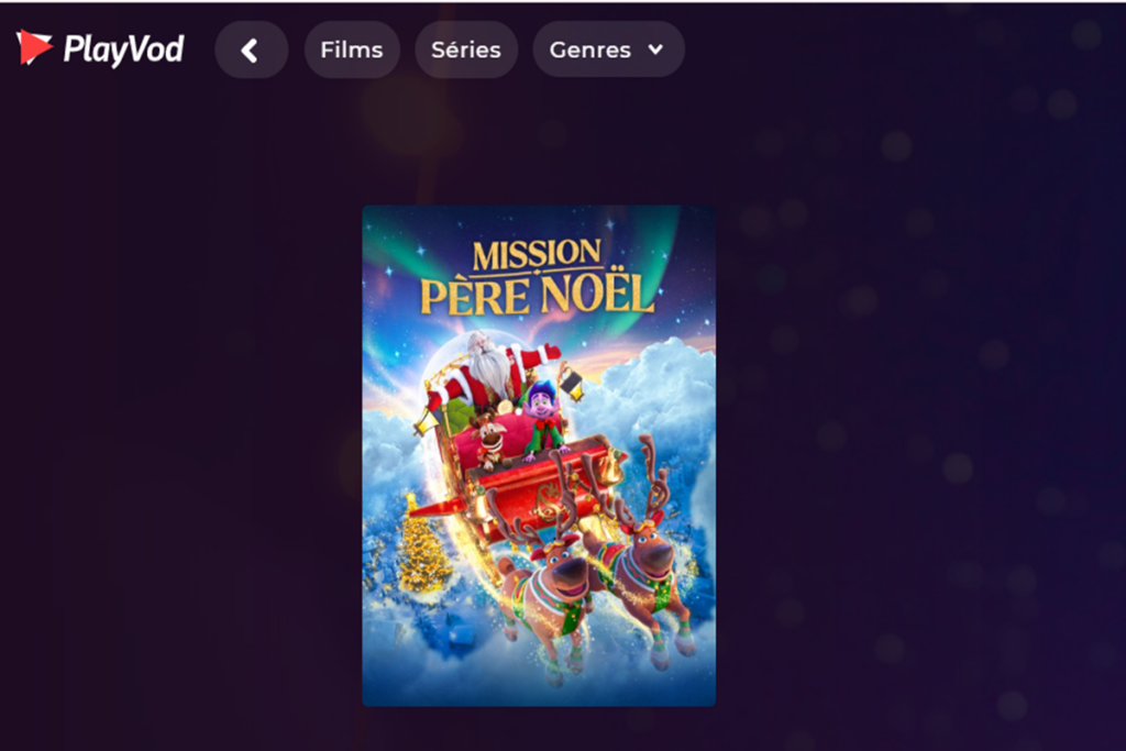 Le film Mission Père Noël sur PlayVOD
