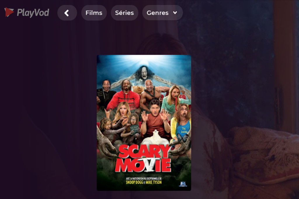 Le film Scary Movie 5 sur PlayVOD