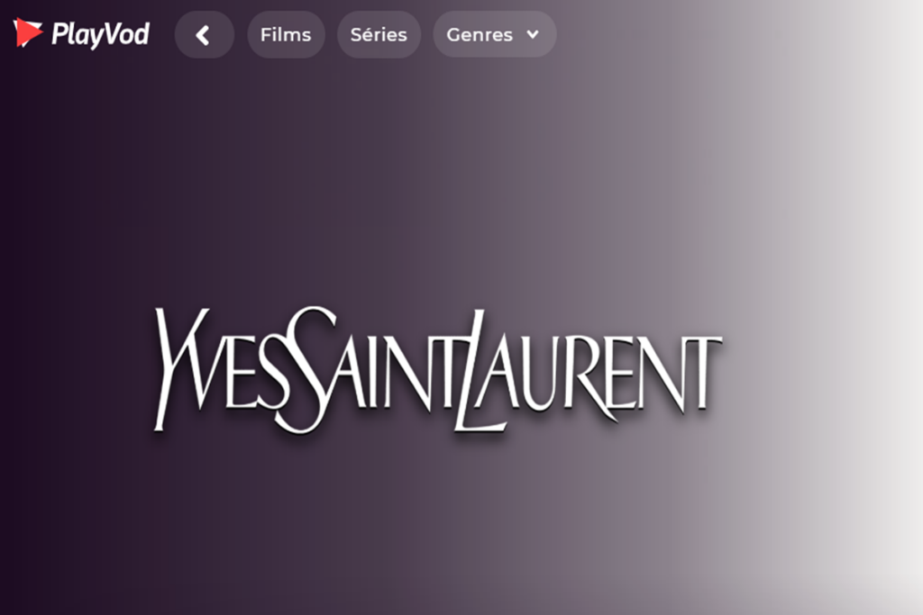 Le film Yves Saint-Laurent sur PlayVOD