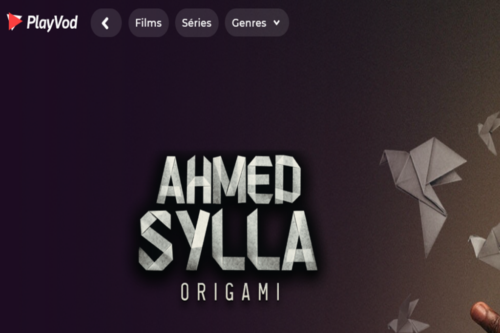 Ahmed Sylla – Origami sur PlayVOD