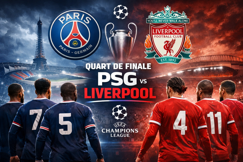 Match PSG vs Liverpool
