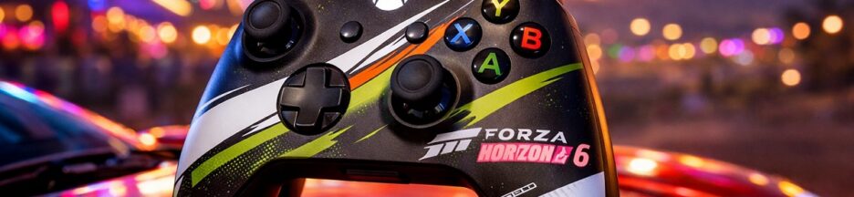 manette inspirée de la Xbox Forza Horizon 6