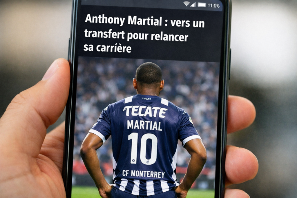 News sur Anthony Martial
