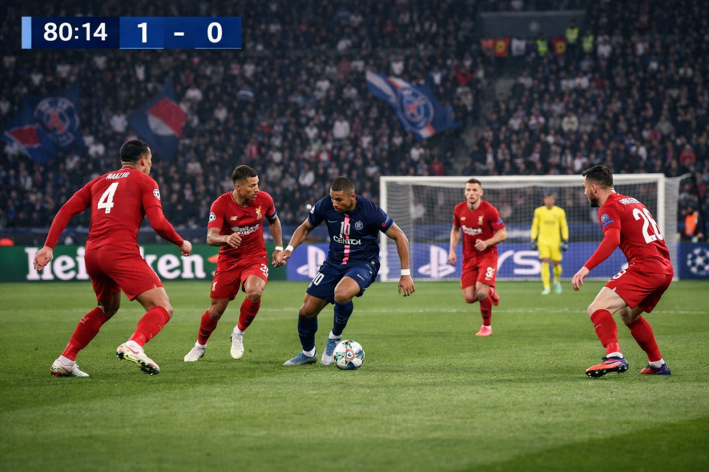 Match PSG-Liverpool
