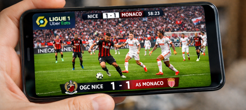 Ligue 1 : la 28e journée à suivre sur téléphone mobile