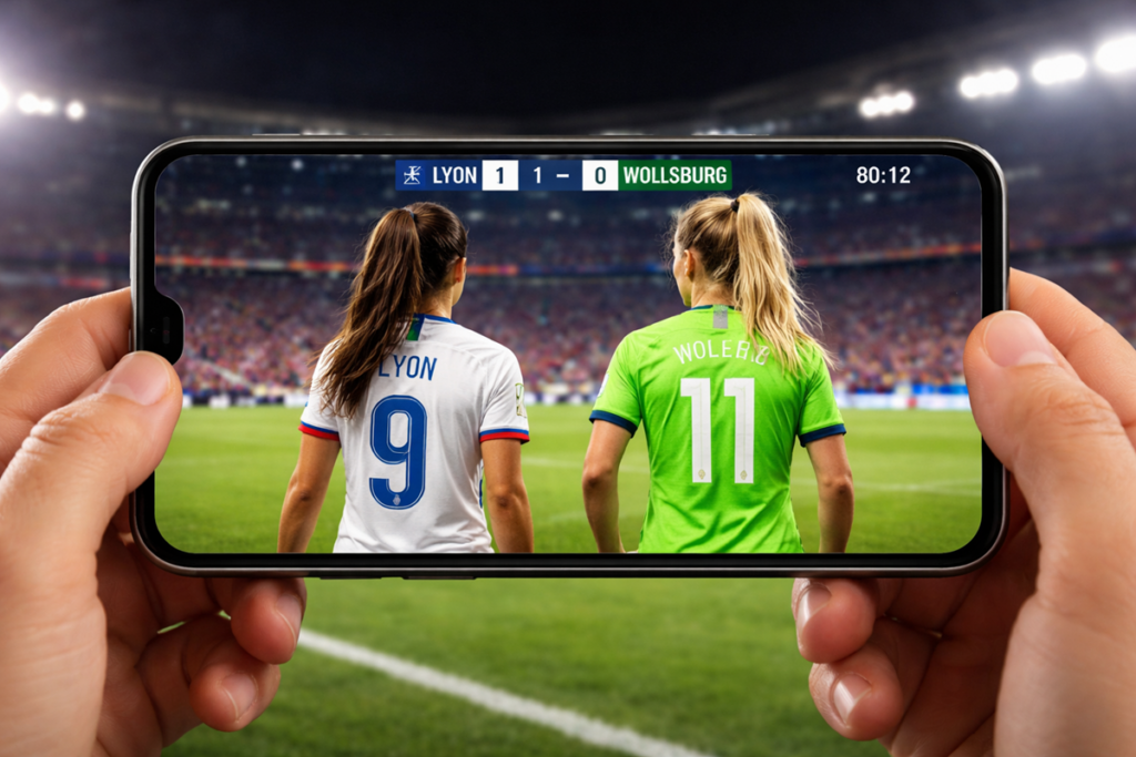 Match de football féminin
