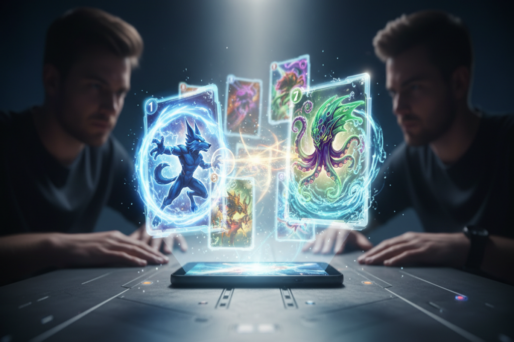 Gameplay d’un JCC comme Pokémon TCG Pocket