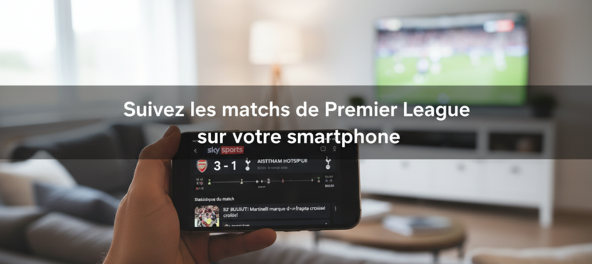 Premier League 33e journée sur mobile : le programme complet