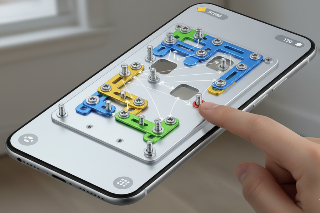 Gameplay d’un jeu de logique