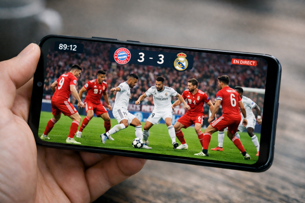 Match de Ligue des Champions
