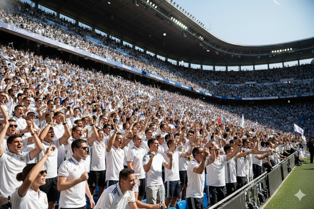 Supporteurs du Real Madrid
