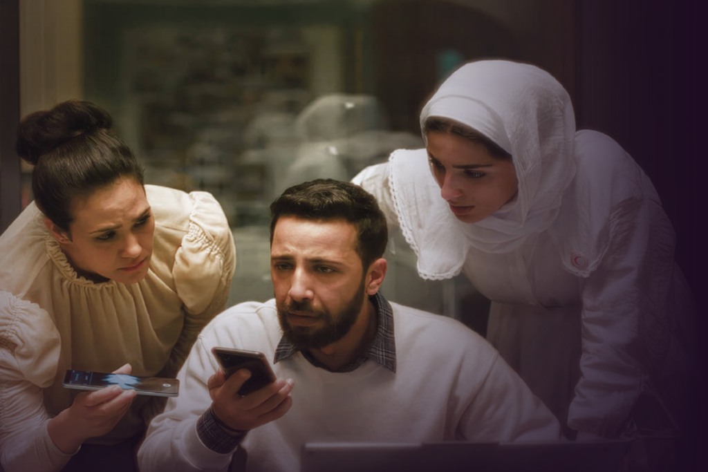 Une scène du film La Voix de Hind Rajab