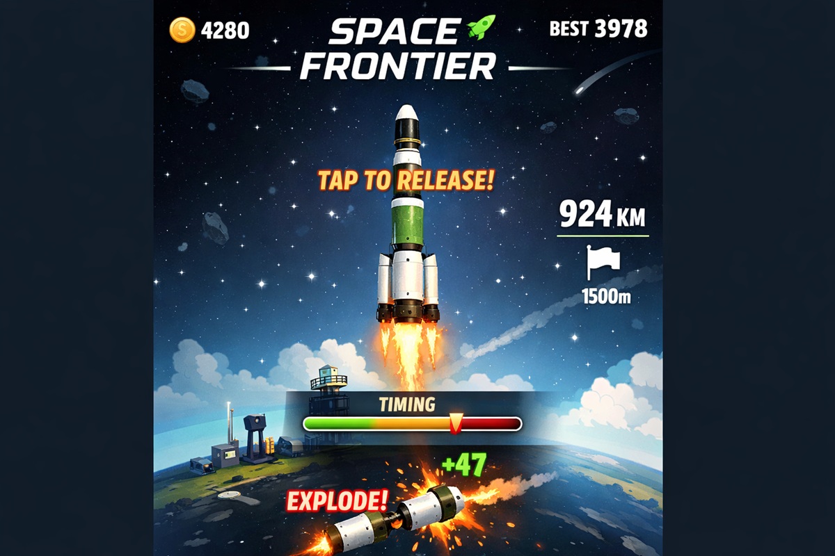 Gameplay d’un jeu mobile comme Space Frontier