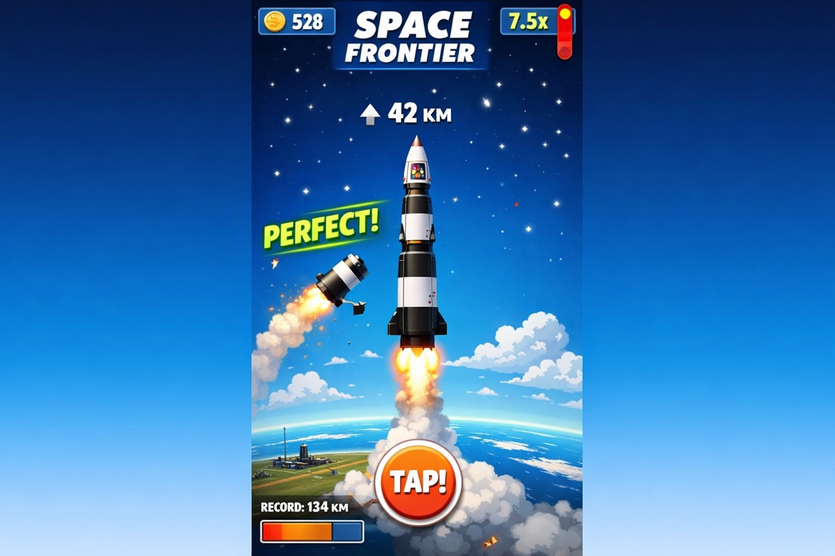 Gameplay d’un jeu mobile comme Space Frontier