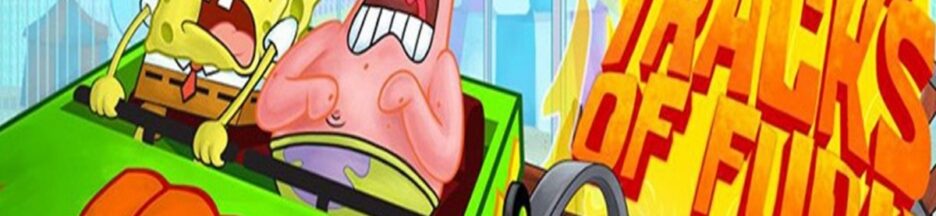 Affiche du jeu mobile Spongebob Squarepants: Fiery Tracks of Fury