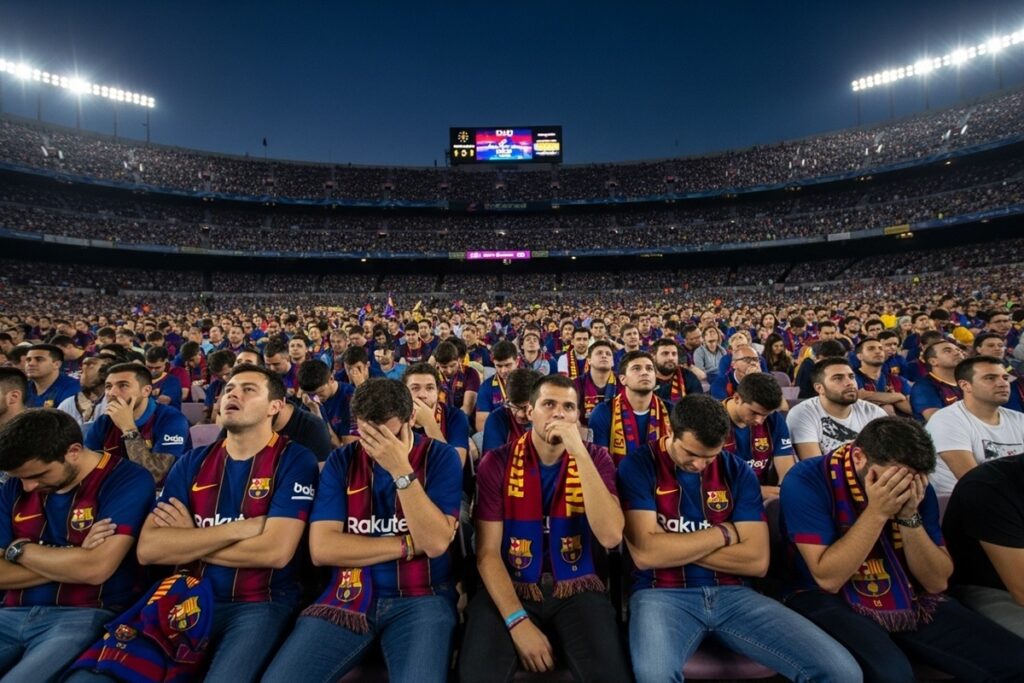 Supporteurs du FC Barcelone