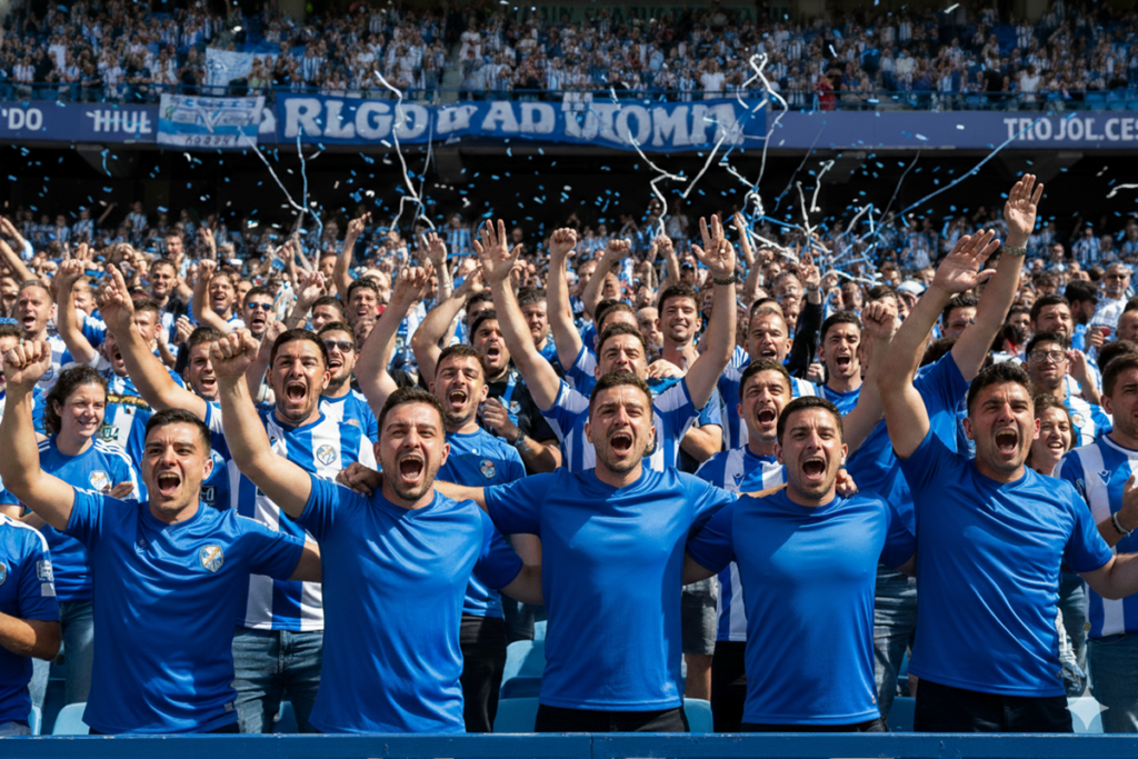Les supporteurs de la Real Sociedad lors de la finale de la Coupe du Roi
