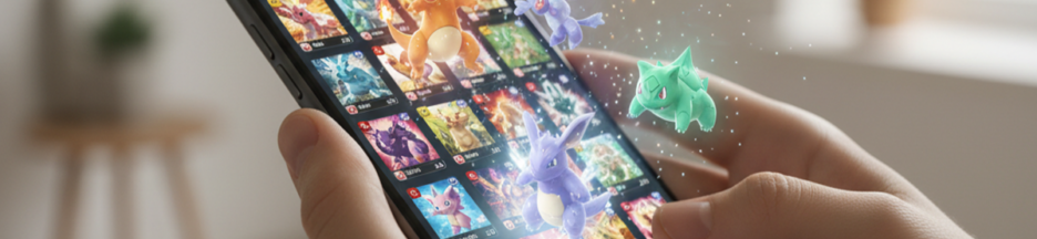 Gameplay du jeu mobile Pokémon TCG Pocket