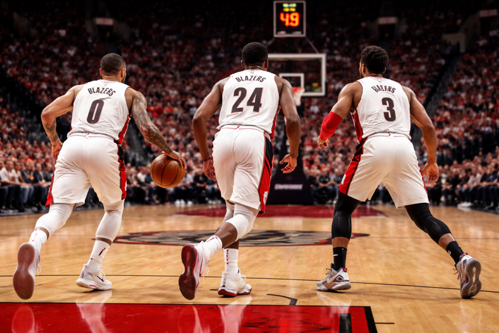 Match des Trail Blazers
