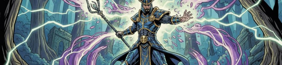 un guerrier mage comme dans Stormforge