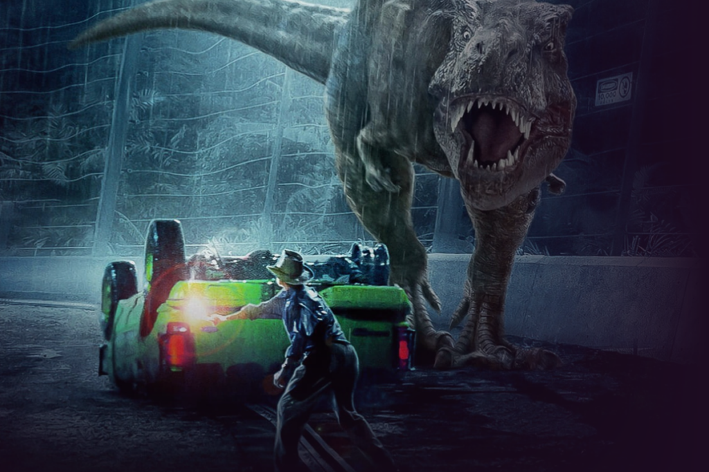Affiche du film Jurassic Park sur PlayVOD