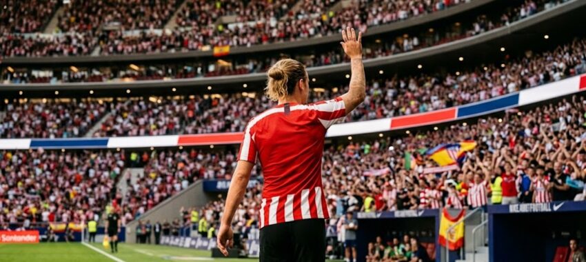 Antoine Griezmann dit adieu à l&rsquo;Atlético : soirée historique sur mobile