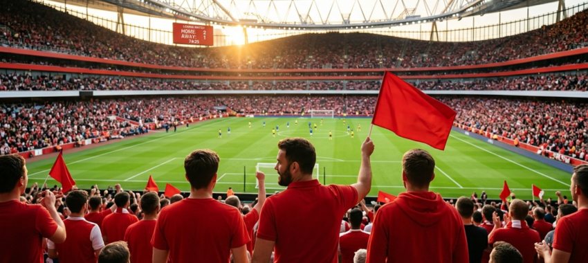 Arsenal en finale de C1 : le smartphone, meilleur allié des supporters