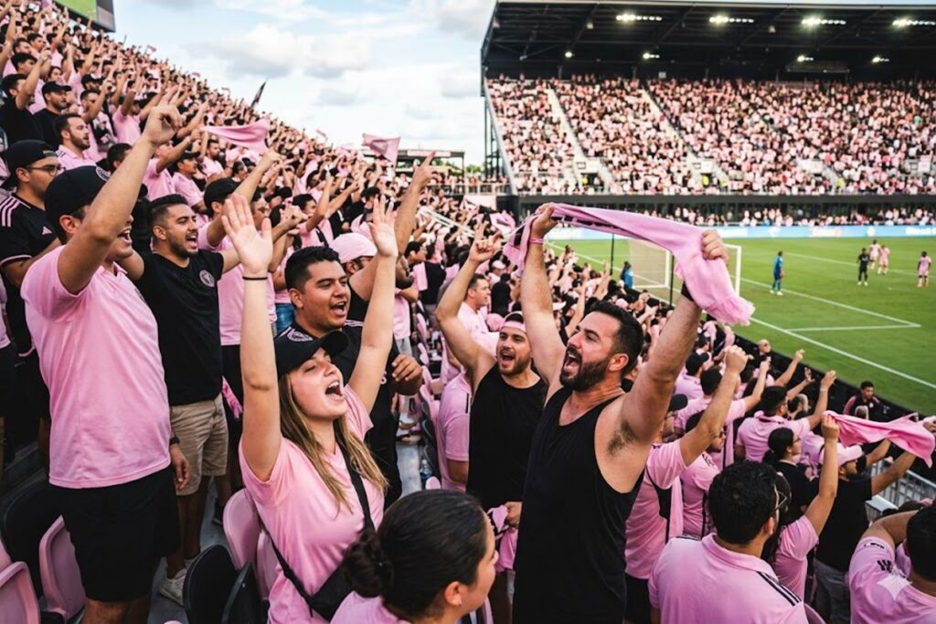 Supporters de l’Inter Miami