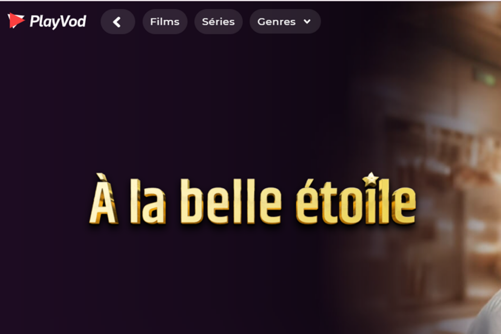 Le biopic À La Belle Étoile sur PlayVOD