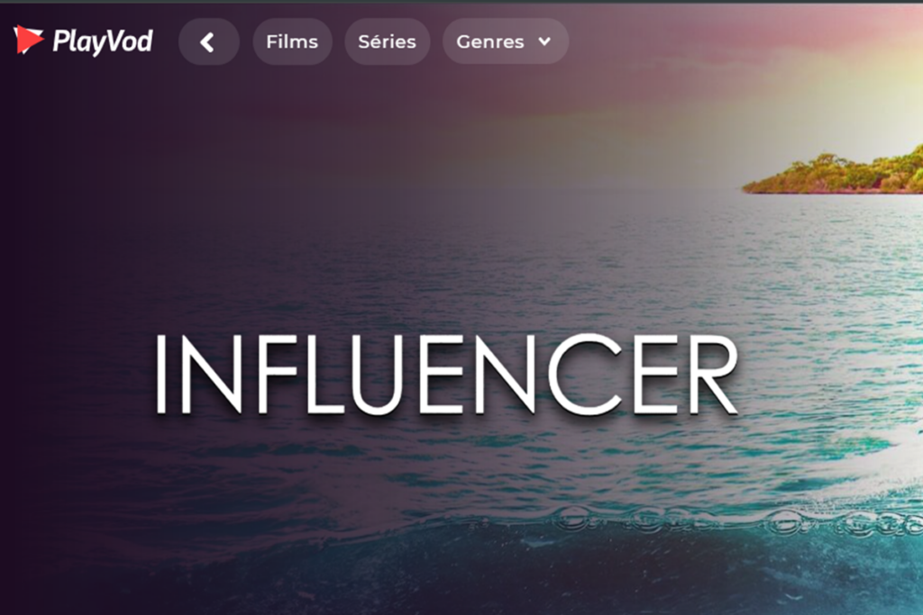 Le film Influencer sur PlayVOD