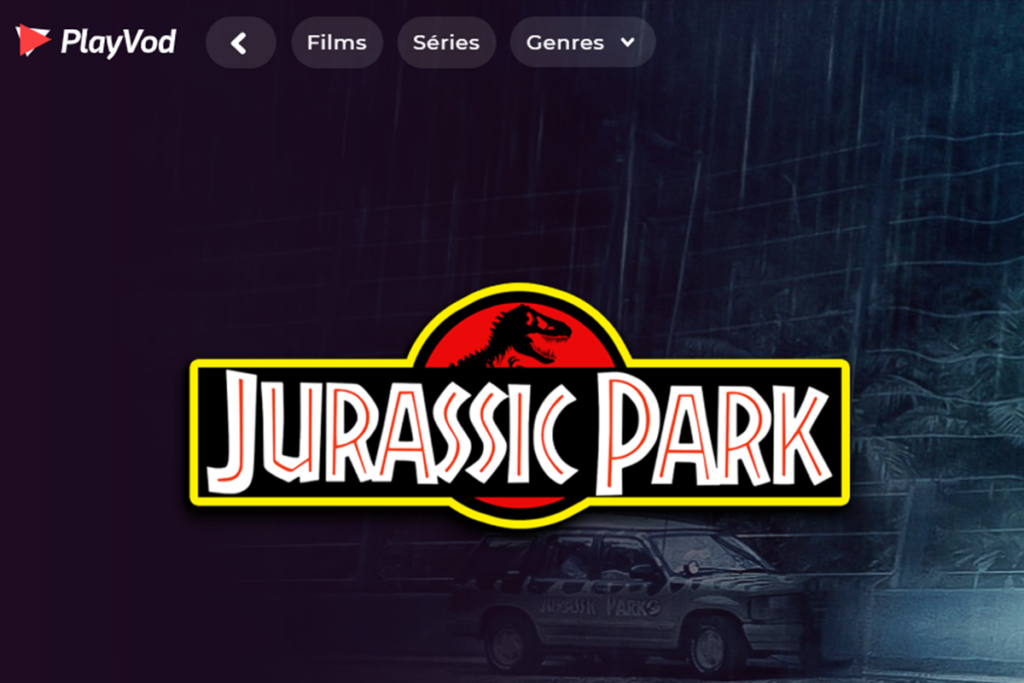 Le film Jurassic Park sur PlayVOD
