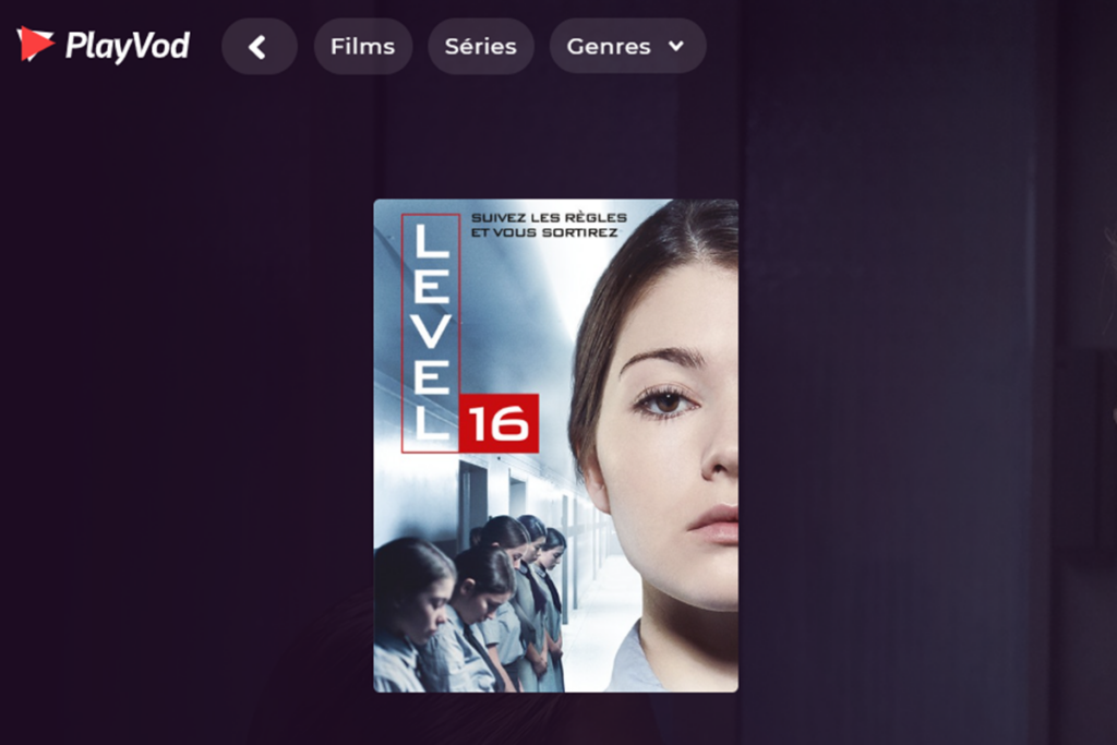 Le film Level 16 sur PlayVOD