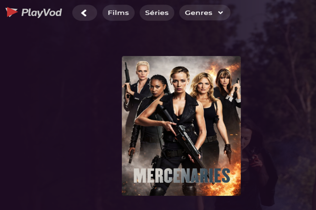 Le film Mercenaries sur PlayVOD