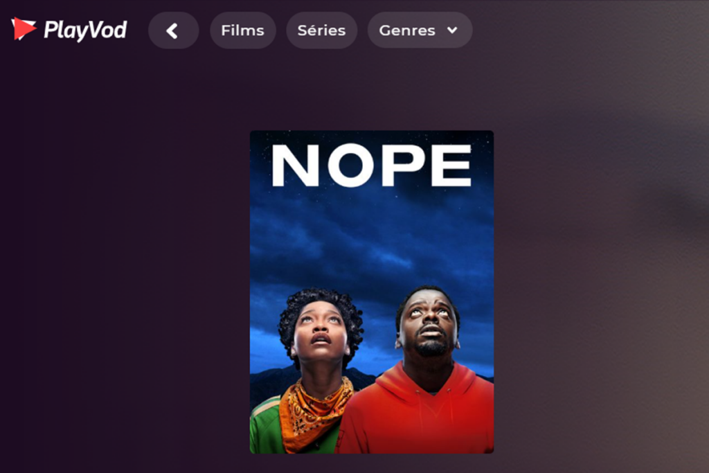 Le film Nope sur PlayVOD