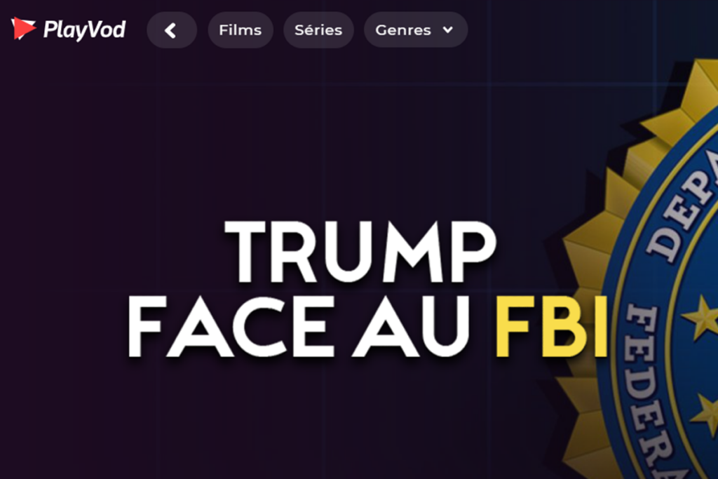 Le documentaire Trump face au FBI sur PlayVOD