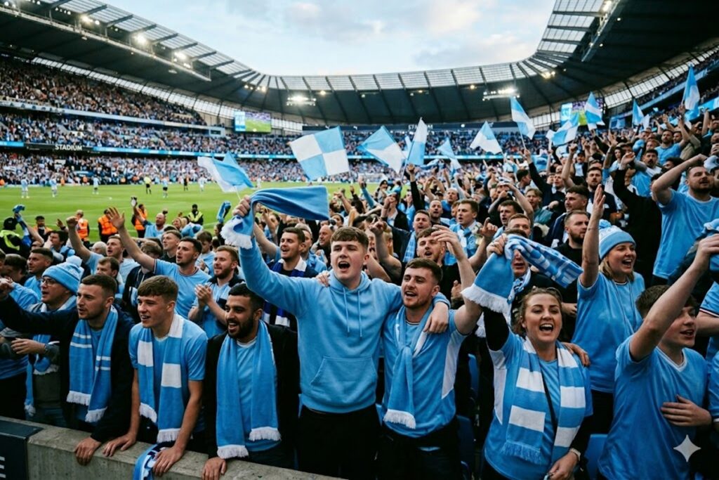 Supporters de Manchester City