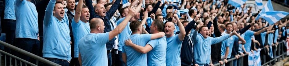 Les supporters de Manchester City