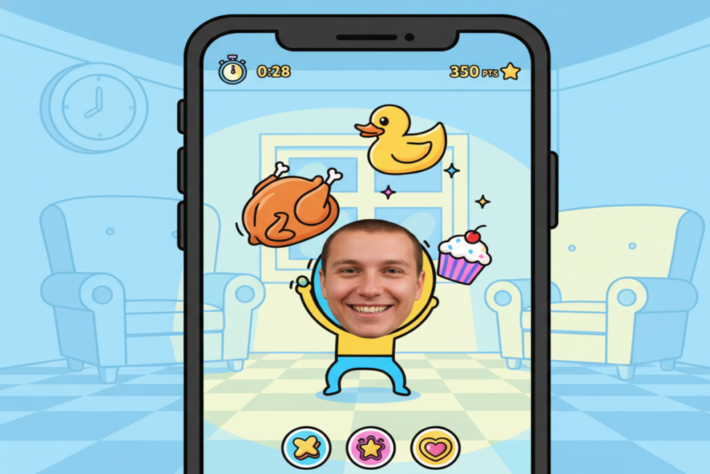 Gameplay d’un jeu similaire à Pictonico!
